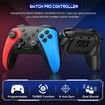 Wireless Switch Controller for Nintendo Switch/Lite/OLED Controller,Switch Controller with a Mouse Touch Feeling on Back Buttons, Extra Switch Pro Controller with Wake-up,Programmable,Turbo Function