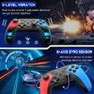 Wireless Switch Controller for Nintendo Switch/Lite/OLED Controller,Switch Controller with a Mouse Touch Feeling on Back Buttons, Extra Switch Pro Controller with Wake-up,Programmable,Turbo Function