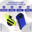 Joycon Controller Compatible with Switch,Wireless Replacement for Switch Joycons,Left and Right Switch Joycon Controller Support Wake-up/Dual Vibration Function/Motion Control (Blue and Yellow)