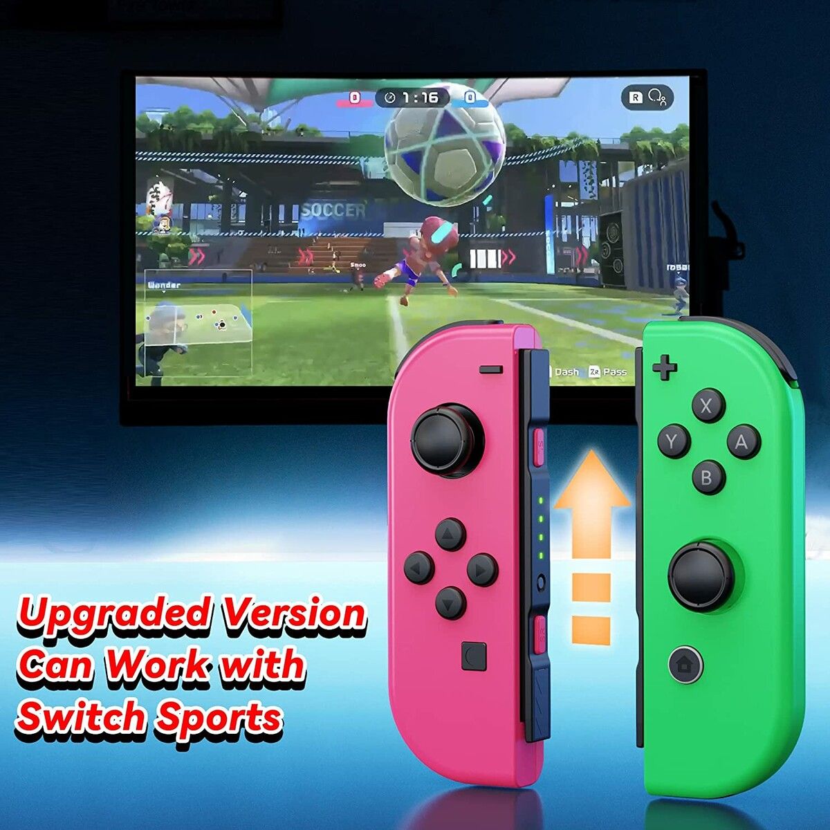 Joy Cons For Switch Nintendoupgraded Controller For Switch Sportslr Wireless Controllers 0113