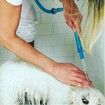 Pet Dog Wash Shower Hose Sprinkler Handheld Rinser Hose Attachment Washing Dogs Water Pipe