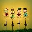 1 PCS Christmas Solar Light Led Snowman Outdoor Garden Decorative Light For Christmas Outdoor Decoration