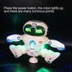 Space Robot Attractive High Imitation Eco-friendly Singing Music Elecronic Robot Toy for Kids