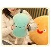 Macaroon Plush Pillow Funny Hamburger Stuffed Toys Room Decor Holiday Birthday Xmas Gifts Mint Green (35*30 CM)