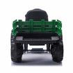 Kids Ride on Car Remote Control Electric Tractor Toy Vehicle Trailer 12V Battery MP3 Player Safety Belt LED Light Green