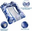 Inflatable Pool Chair, Adult Pool Float Chair Lounge