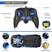 RC Car Transform Robot for Kids Toys 2.4Ghz 1:18 Scale Racing 360°Drifting Christmas Birthday Gifts for Kid(Blue)