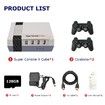 Retro Console X Cube Built-in 40,000+ Games, TV&Game, Game Consoles Support  4K TV 1080P HD Output, 4 USB Port, LAN/WiFi, with 2 Wireless Controllers(128GB)