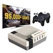 Retro Console X Cube Built-in 40,000+ Games, TV&Game, Game Consoles Support  4K TV 1080P HD Output, 4 USB Port, LAN/WiFi, with 2 Wireless Controllers(128GB)