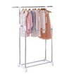 Clothes Airer Rail Drying Rack Width Adjustable Laundry Stand Dryer Hanger Indoor Outdoor Multi Purpose