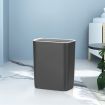 Devanti 9L Motion Sensor Bin Rubbish Automatic Ash Black