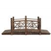 Gardeon Garden Decor Outdoor Ornament Wooden Bridge 150cm