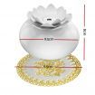 Devanti Aromatherapy Diffuser Aroma Ceramic Essential Oils Air Humidifier Lotus