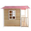 Wooden Cubby House Kids Cottage Outdoor Playhouse Children Game Centre Play Toy