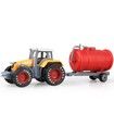 4 Trucks Grain Loader Harvesters Farm Tractor Pull Back Car Play Toys