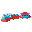 Green Toys Train, Blue CB - 6 Piece Pretend Play Kids Toy Vehicle Playset