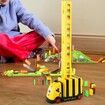 Automatic Domino Train Blocks To Build And Stack Toys For Boys And Girls