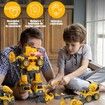 Transform The Toy Into A Robot With 5 Vehicles, Assemble And Disassemble