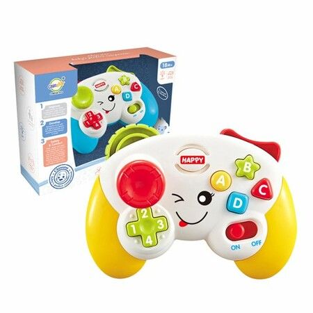 Pretend Game Controller Baby Toy with Music Lights and Learning Songs, Laugh and Learn