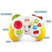 Pretend Game Controller Baby Toy with Music Lights and Learning Songs, Laugh and Learn