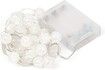Christmas Lights, 10ft Frosted Globe Lights 30 LED Battery Operated Soft White Globe Decorative Lights for Bedroom