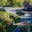 2.4GHz Remote Control Dinosaur Car Toys with Light Sound Indoor Outdoor All Terrain Electric RC Car Toys Gifts Age 6+