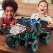 2.4GHz Remote Control Dinosaur Car Toys with Light Sound Indoor Outdoor All Terrain Electric RC Car Toys Gifts Age 6+