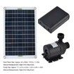 50W DC12V Solar Panel Water Pump Kit Silicone Plastic Solar Pond Pump for Garden