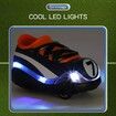 2Pcs 2.4G Remote Control Car RC Football Soccer Shoes Car with LED Lights Battle Game Toys Birthday Gifts Age 6+