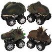 6 Pack Toddler Dinosaur Car Toys Pull Back Dinosaur Games Boys Birthday Gifts for Kids Age 4+