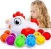 Matching Eggs Toy for Toddlers 3 4 5 6 7 Years Old