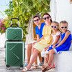2 Piece Luggage Set Carry On Travel Hard Shell Suitcases Traveller Travelling Rolling Trolley Checked Vanity Bag Lightweight