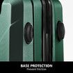 2 Piece Luggage Set Carry On Travel Hard Shell Suitcases Traveller Travelling Rolling Trolley Checked Vanity Bag Lightweight