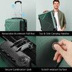 2 Piece Luggage Set Carry On Travel Hard Shell Suitcases Traveller Travelling Rolling Trolley Checked Vanity Bag Lightweight