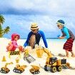 4-in-1 STEM Construction Building Toys ,Christmas Birthday Gifts Boys Girls