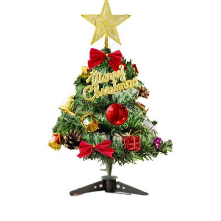 Christmas Tree Xmas Artificial, Christmas Decoration for Home Office 30CM