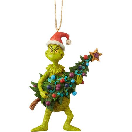 The Grinch Tree Hanging Ornament, Multicolor