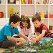 46 Pcs Dinosaur Floor Puzzle Raising Children Recognition Promotes Hand Eye Coordinatio Age 3+ (Glow in the Dark,24x18in)