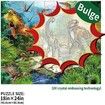 46 Pcs Dinosaur Floor Puzzle Raising Children Recognition Promotes Hand Eye Coordinatio Age 3+ (Glow in the Dark,24x18in)