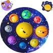 Solar System Dimple Planet Dimple Oversize Poppet Fidget Toy Space Astronomy Space Educational Toys for Christmas Birthday Gift