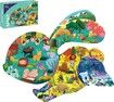 88 Pcs Jigsaw Puzzles Colorful Fun Animal Shaped Puzzle Learning Educational Toys Gifts Games for Age 3+(Rabbit)