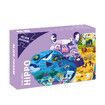 88 Pcs Jigsaw Puzzles Colorful Fun Animal Shaped Puzzle Learning Educational Toys Gifts Games for Age 3+(Hippo)