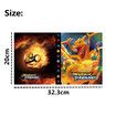 240 Cards Pokemon Album Book Collection Holder Pocket AnimeBinder Folder Gift For Kids 32X20CM