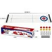 Mini Curling Bowling Board Game Set 2 in 1 Family Interactive Game Tabletop Shuffleboard Toy Best Gifts