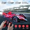 F1 Remote Control Car RC Stunt Car 4WD Rechargeable Remote Control Stunt Cars Play Car Gift for Kids -Red