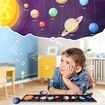 Wooden Puzzles for Toddlers Space Puzzle for Solar System Educational Preschool Learning Puzzle Montessori Early Activities for Kids