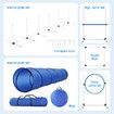 7PCS Dog Agility Equipment Obstacle Course Pet Training High Tire Hurdle Jump Exercise Supplies Sports Tunnel Weave Pole Pause Box with Bags