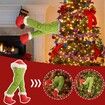 Christmas Elf Stuffed Legs Party Ornaments Christmas Elf Decorations For Party Ornaments 40 cm