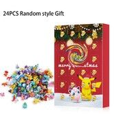 Advent Calendar 2022, 24 Pack/Box Toys 24 Days Countdown Christmas Gifts for Kids And  Christmas Hoilday Season, Red