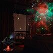HD Galaxy Star Projector Starry Sky Night Light Rechargeable Rotating Nightlights